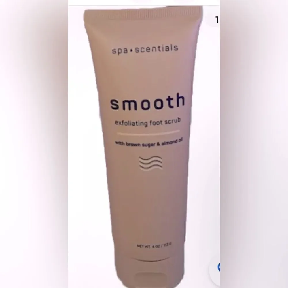 🛍️Spa . Scentials Repair Smoothing Foot Cream with brown sugar & almond oil 4OZ